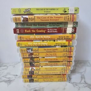 Hank The Cowdog Audiobook Cassette Tapes Lot Ep. 21, 29, 32, 33, 35, 37, & 39-47